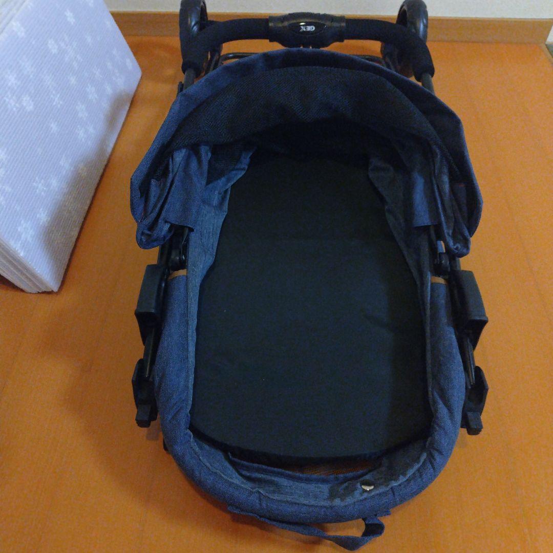 デニム調 中型犬 ペットカート