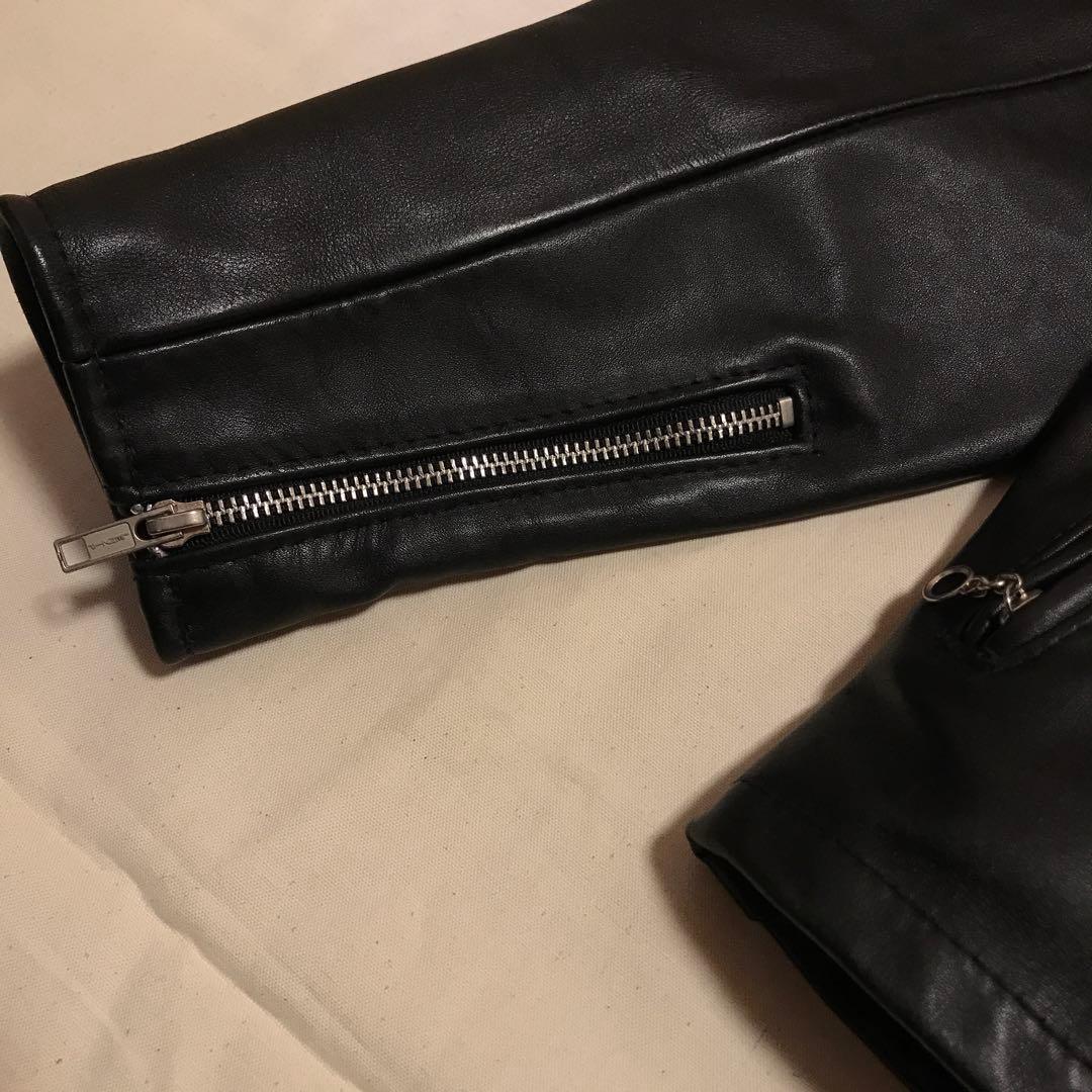 【新品未使用】schtt 643 アメリカ製　シングルライダース サイズ38