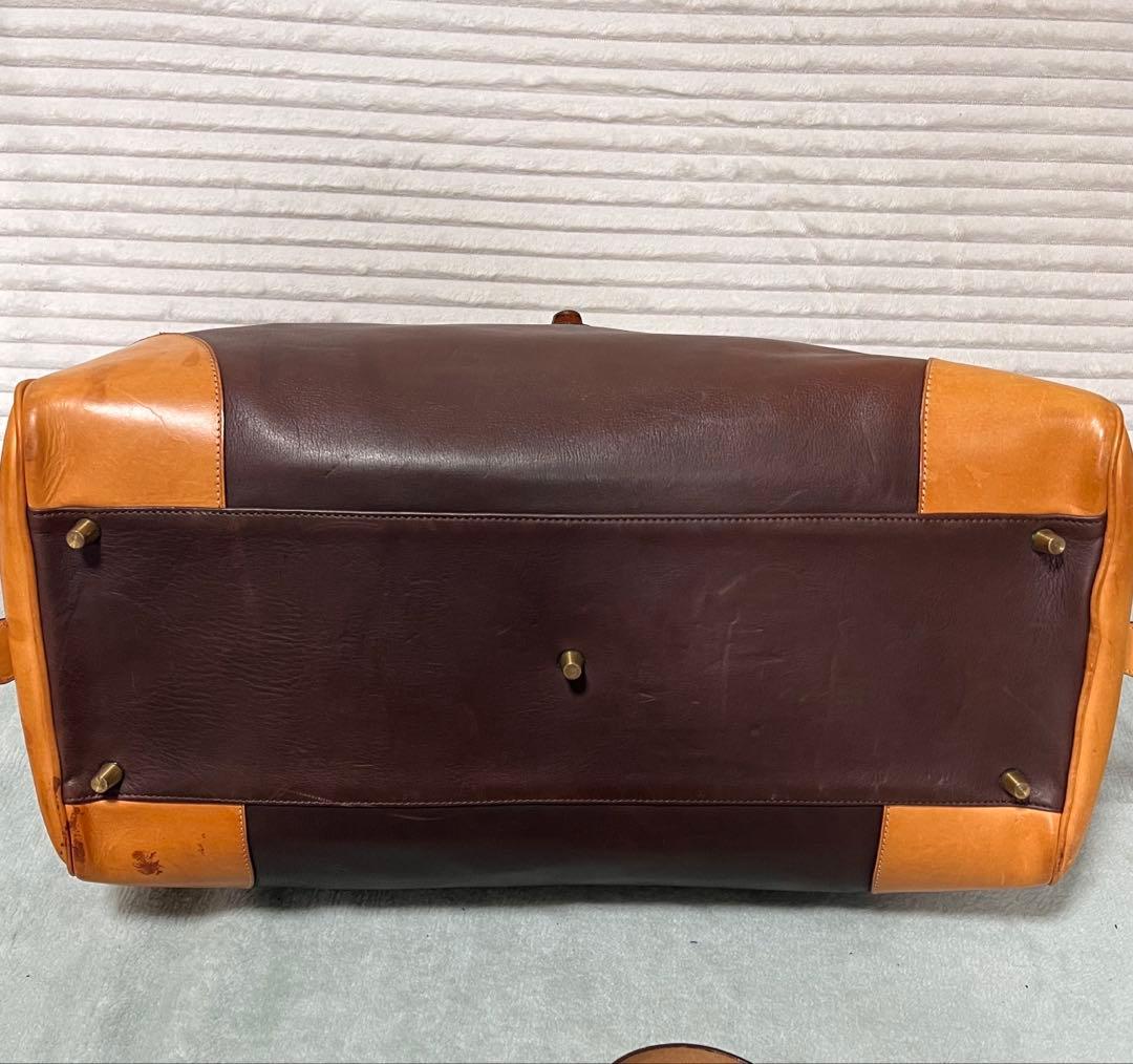 ソメスサドル SOMES SADDLE 2way ボストンバッグ 本革 茶