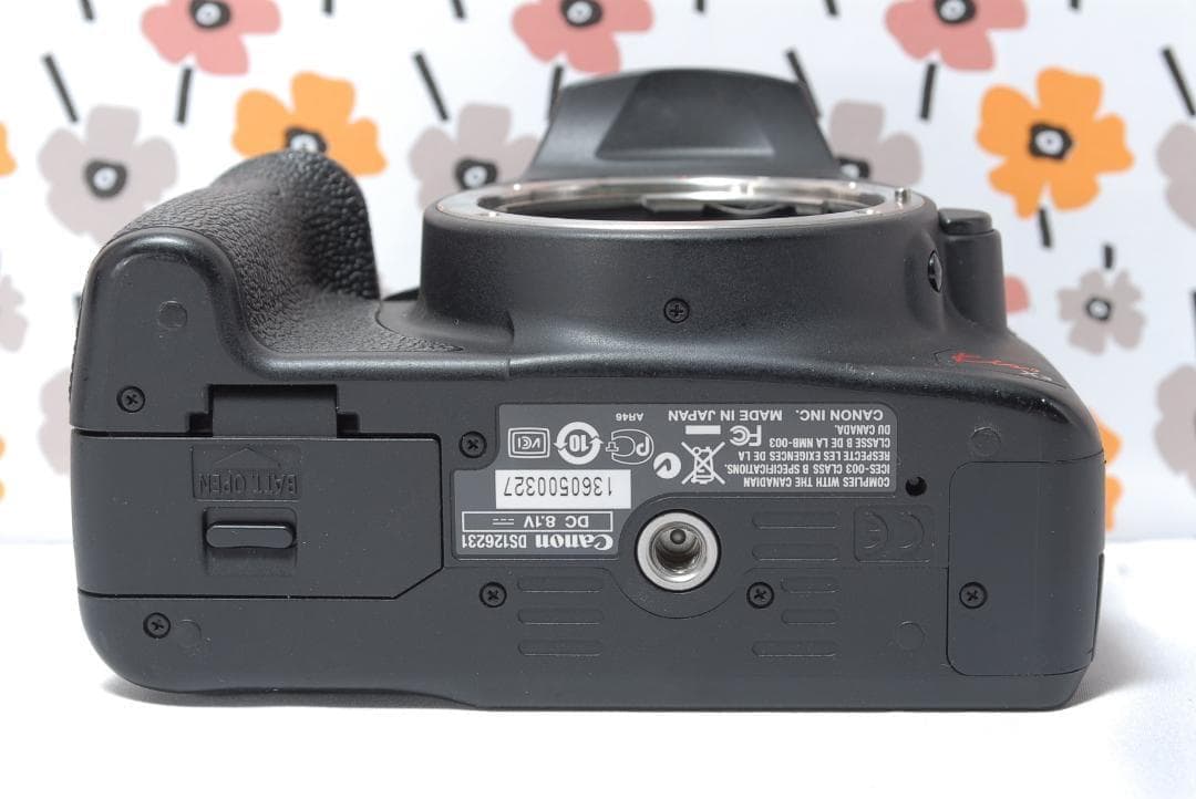 ❤Canon Kiss X3❤軽量＆入門モデル❤バッテリー2個付き❤スマホ転送可