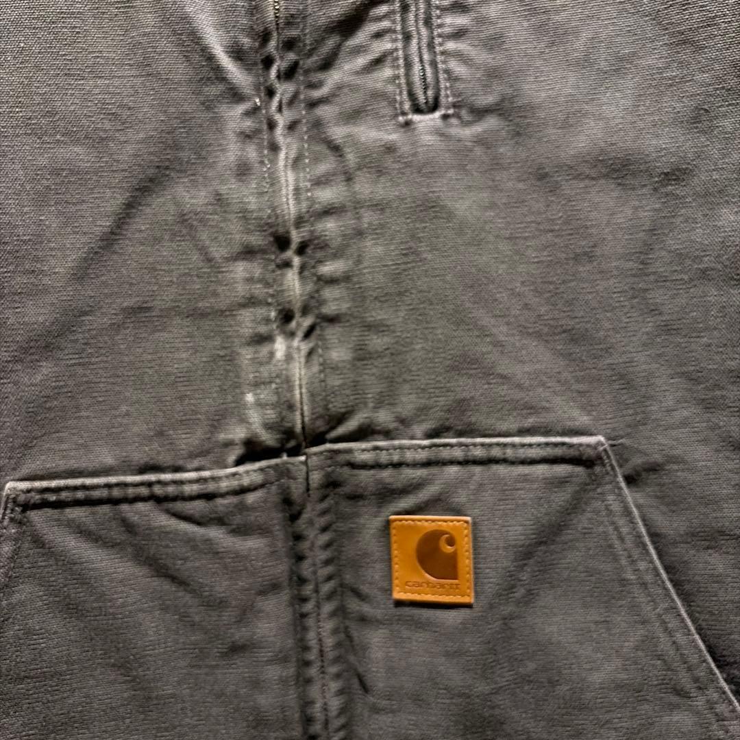 Carhartt グレー ジップアップベスト