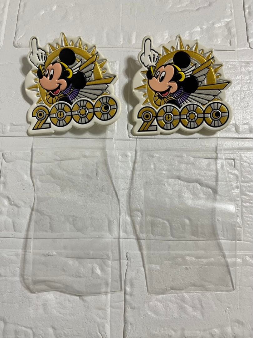 Disney ミッキー ミニー クリップ式マグネットセット