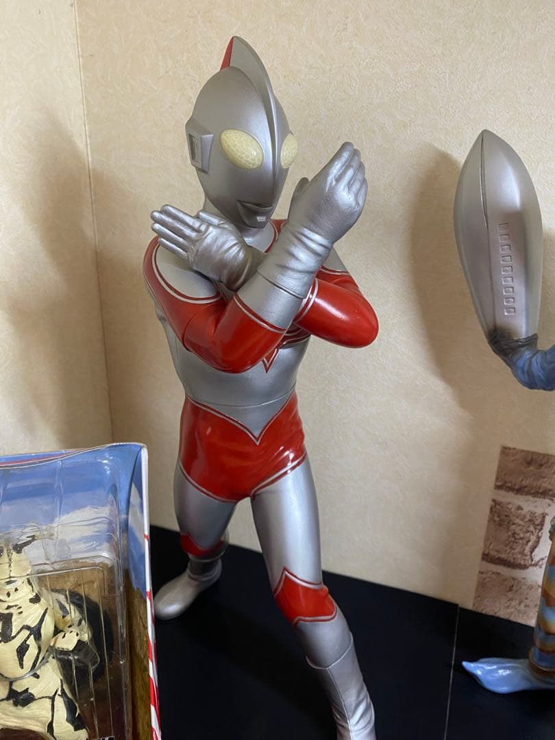 【美品】帰ってきたウルトラマン　バルタン星人　40cmフィギュア　エレキング