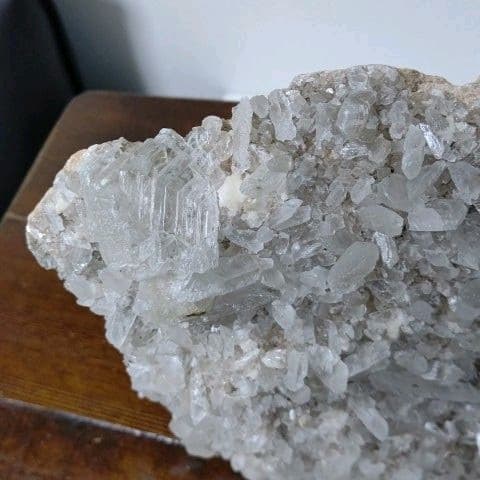 鉱物コレクション　セレナイト（透石膏）群晶