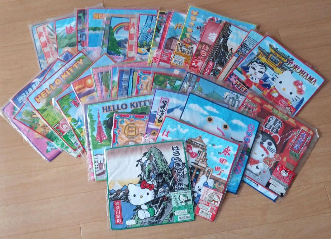 Kitty全国プチタオル限定品♡レア度MAX♡マニアさん♡