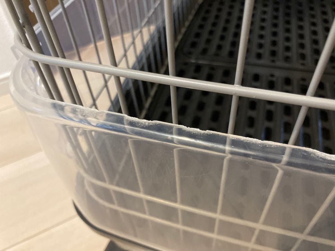 【マルカン クリアケージ Sサイズ 】ウサギ　チンチラ　フェレット　キャスター付