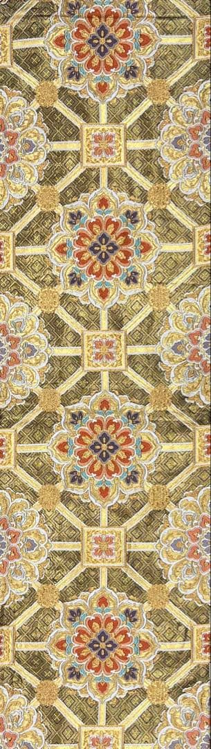 振り袖　フルセット　別誂長襦袢　成人式　金彩加工　刺繍入り　振り柄有り678