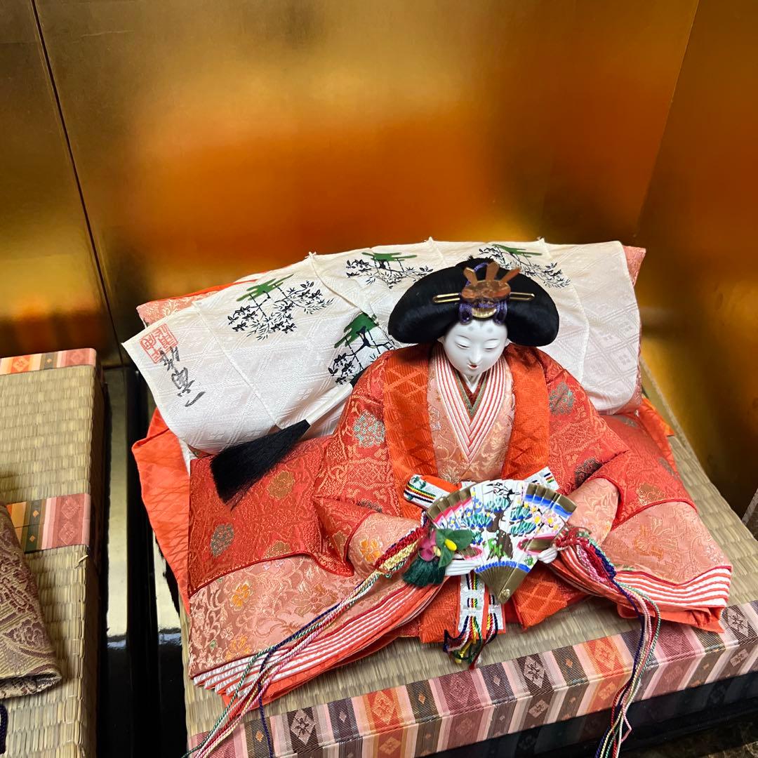 雨も好き！京雛　お雛様　京人形　ひな祭り