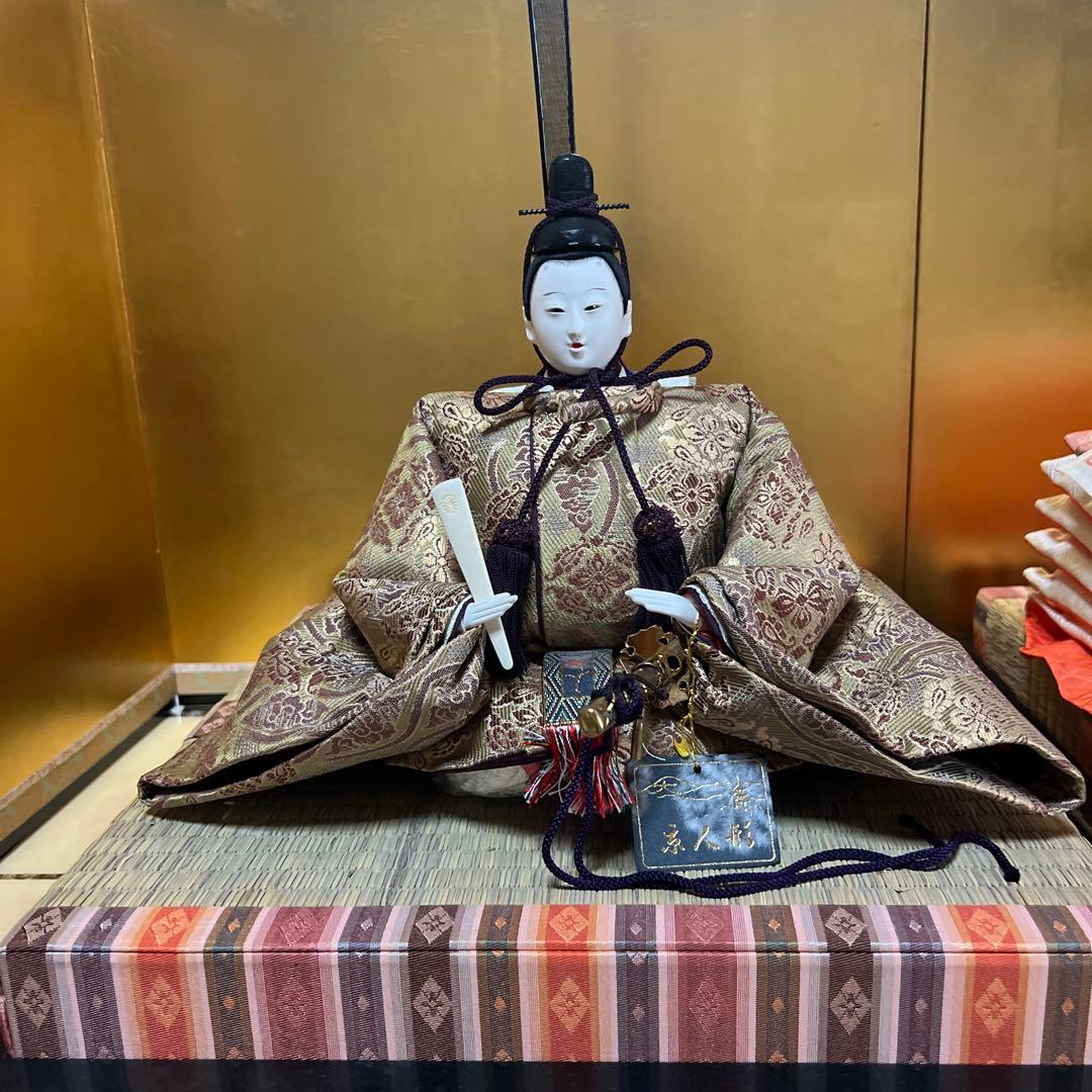 雨も好き！京雛　お雛様　京人形　ひな祭り