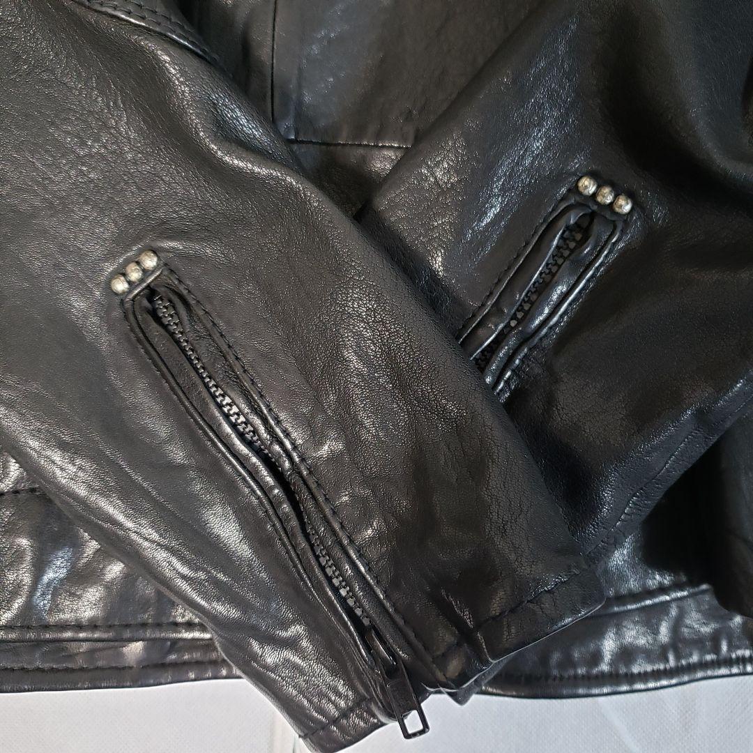 DIESEL ディーゼル レザーライダースジャケット 2way Mサイズ