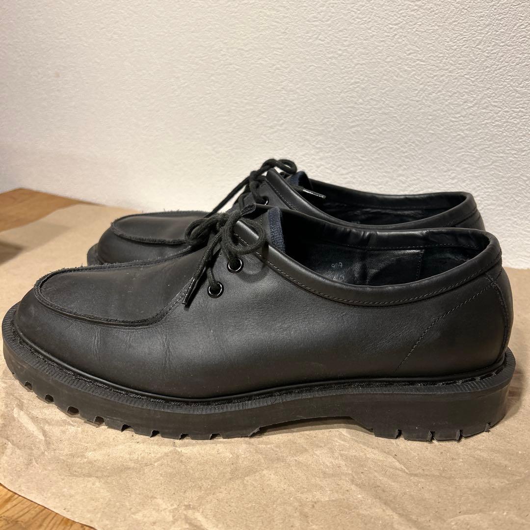 solovair MHL. ブラック レザーシューズ チロリアン ソロヴェアー