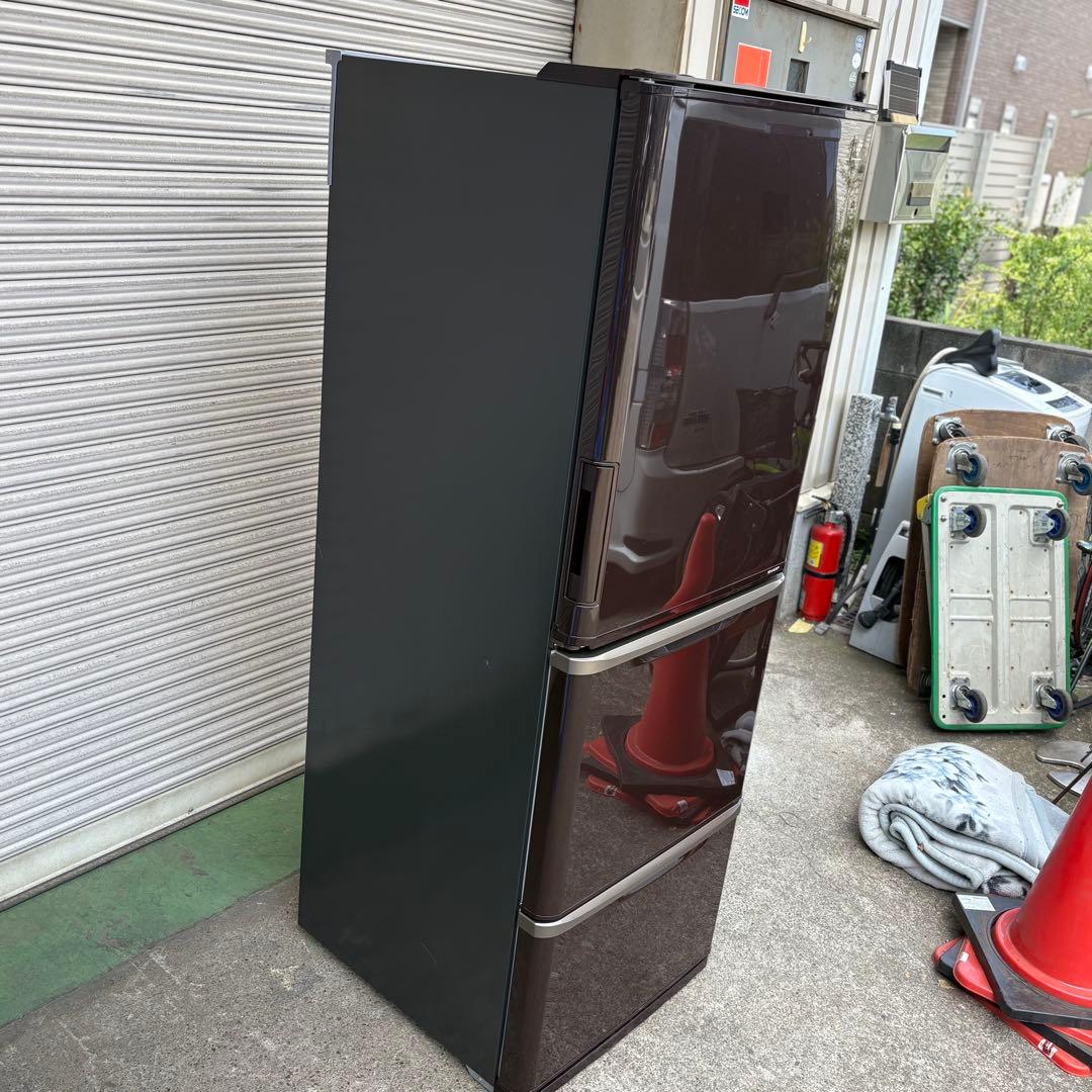 シャープ ノンフロン冷蔵庫 SJ-PW35A-T 2015年製 350L