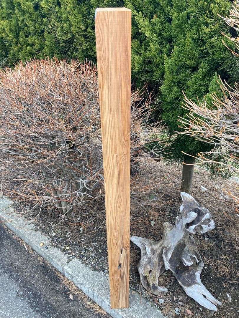 乾燥済み　北海道　イチイ　オンコ　一位　材料　106×20×7cm