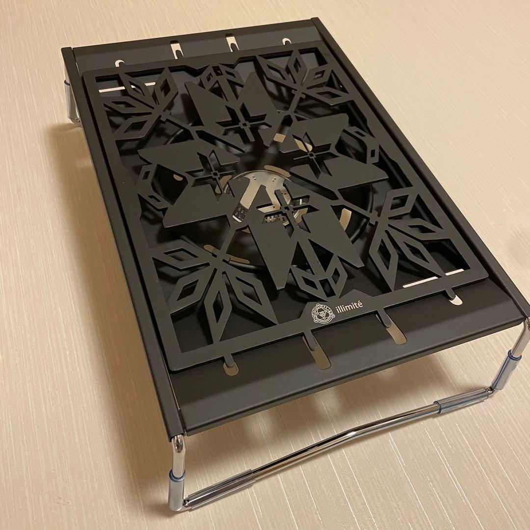 ぽ*ー様 ⭕️お得セット　スノーピーク　フラットバーナー五徳ゴトク+アシナガプレ