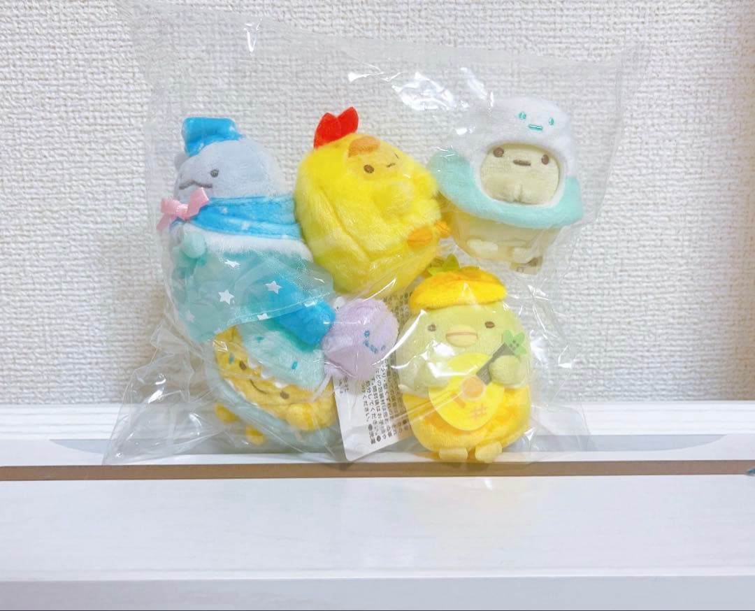 すみっコぐらし　受注　あの時ほしかったった てのりぬいぐるみセット
