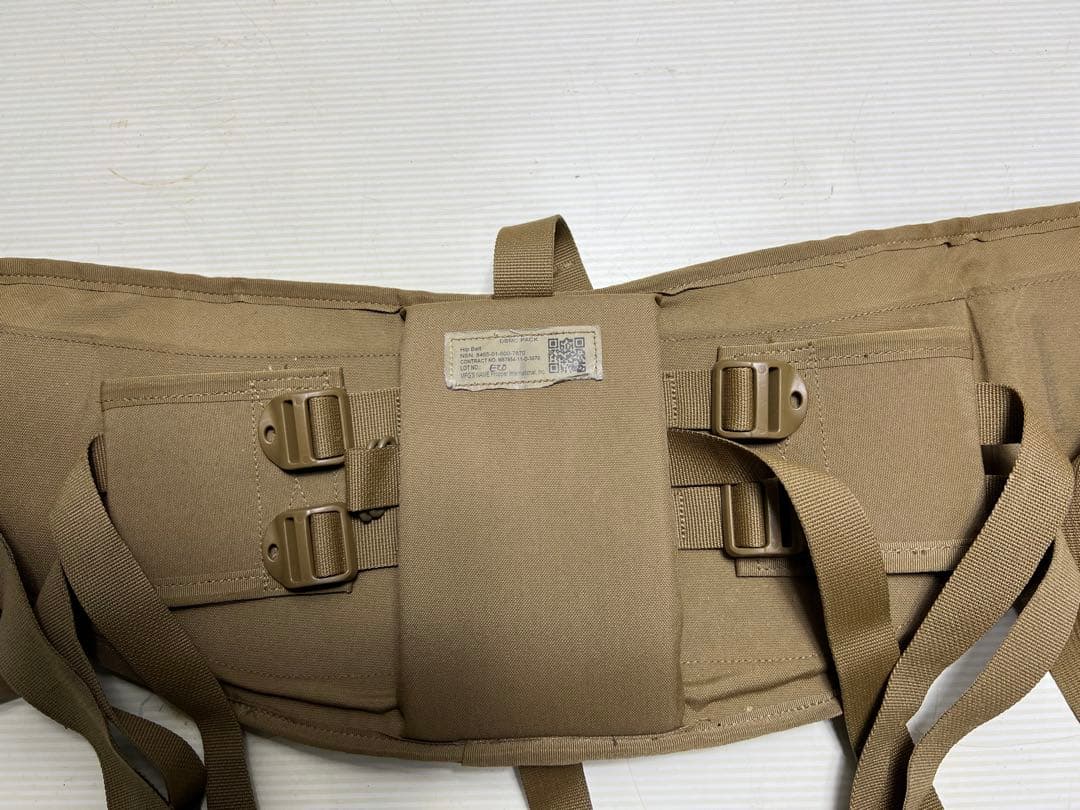Us Miliary Usmc Filbe Molleパックヒップベルトコヨーテ