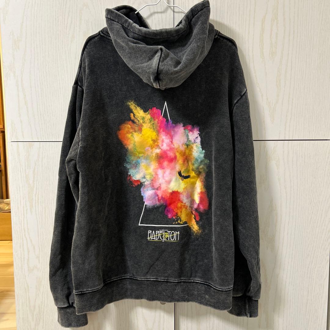 Mrs. GREENAPPLE バベルの塔 フーディ スエット　Mサイズ