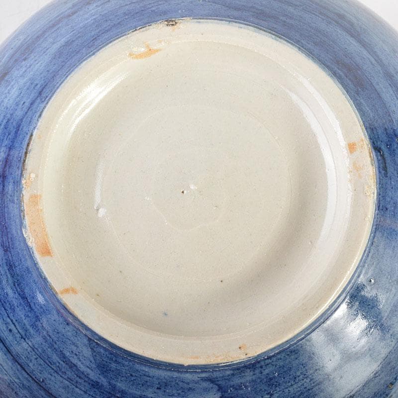 茶道具　旺祥寺窯　槙啓州作　青釉　建水　共布共箱　N　6736