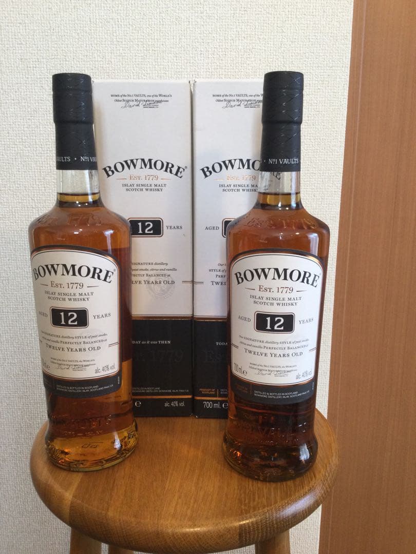 【新品・未開封】正規品・ボウモア12年700ml　2本セット