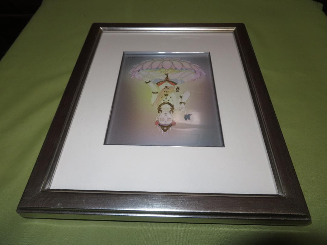 ◆　草場一壽　「大調和」（仮題）　ダライ・ラマ　陶彩画　原画　価格応談します　◆