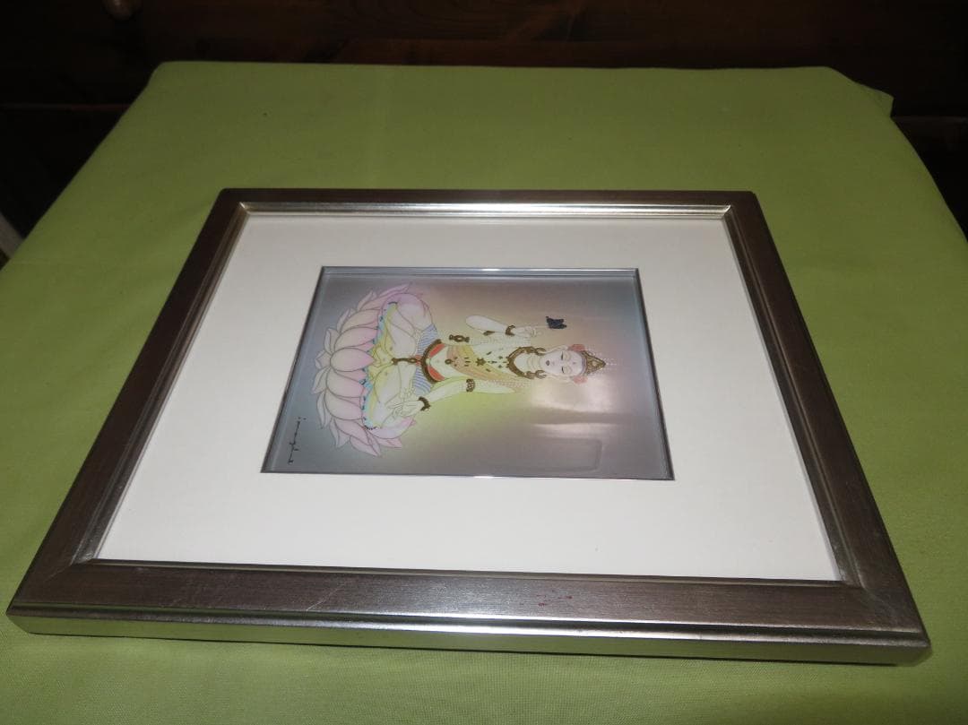 ◆　草場一壽　「大調和」（仮題）　ダライ・ラマ　陶彩画　原画　価格応談します　◆