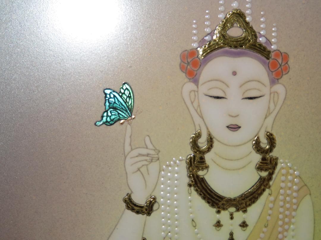 ◆　草場一壽　「大調和」（仮題）　ダライ・ラマ　陶彩画　原画　価格応談します　◆