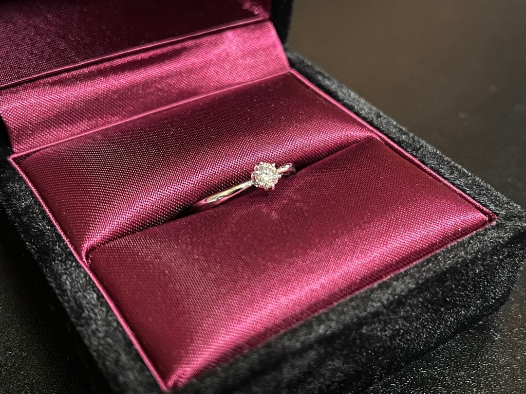 ダイヤモンド エンゲージリング プロポーズ PT900 プラチナ 結婚 指輪