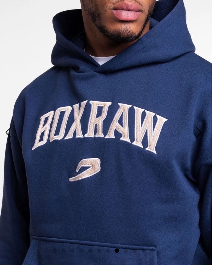 boxraw hoodie セットアップ ミッドナイトネイビー