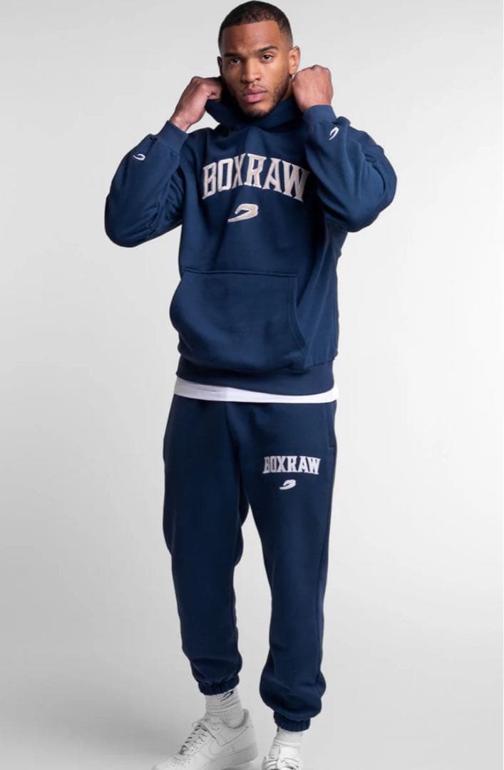 boxraw hoodie セットアップ ミッドナイトネイビー
