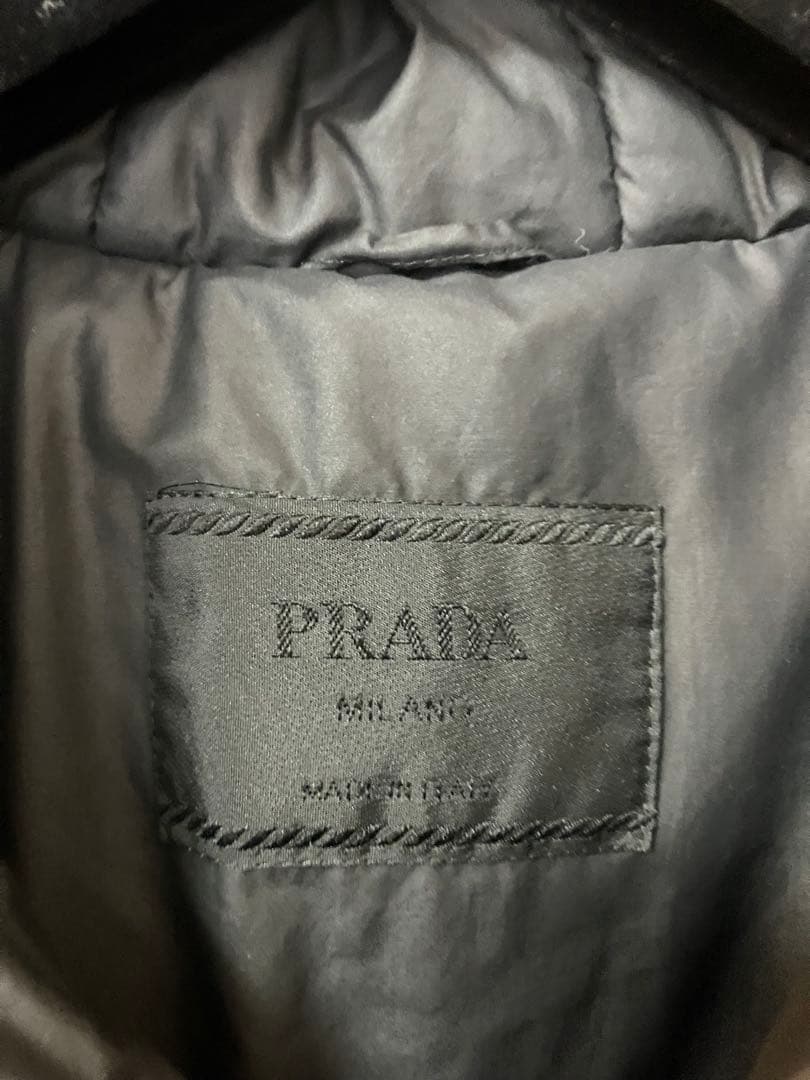 prada パデットコート　アライグマファー