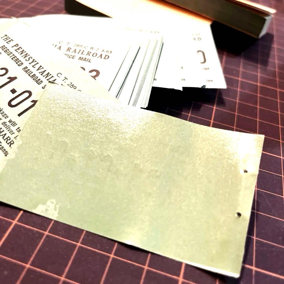 【一冊売りも可】【在庫減…】【レア】ヴィンテージ【鉄道ラベル】海外チケット