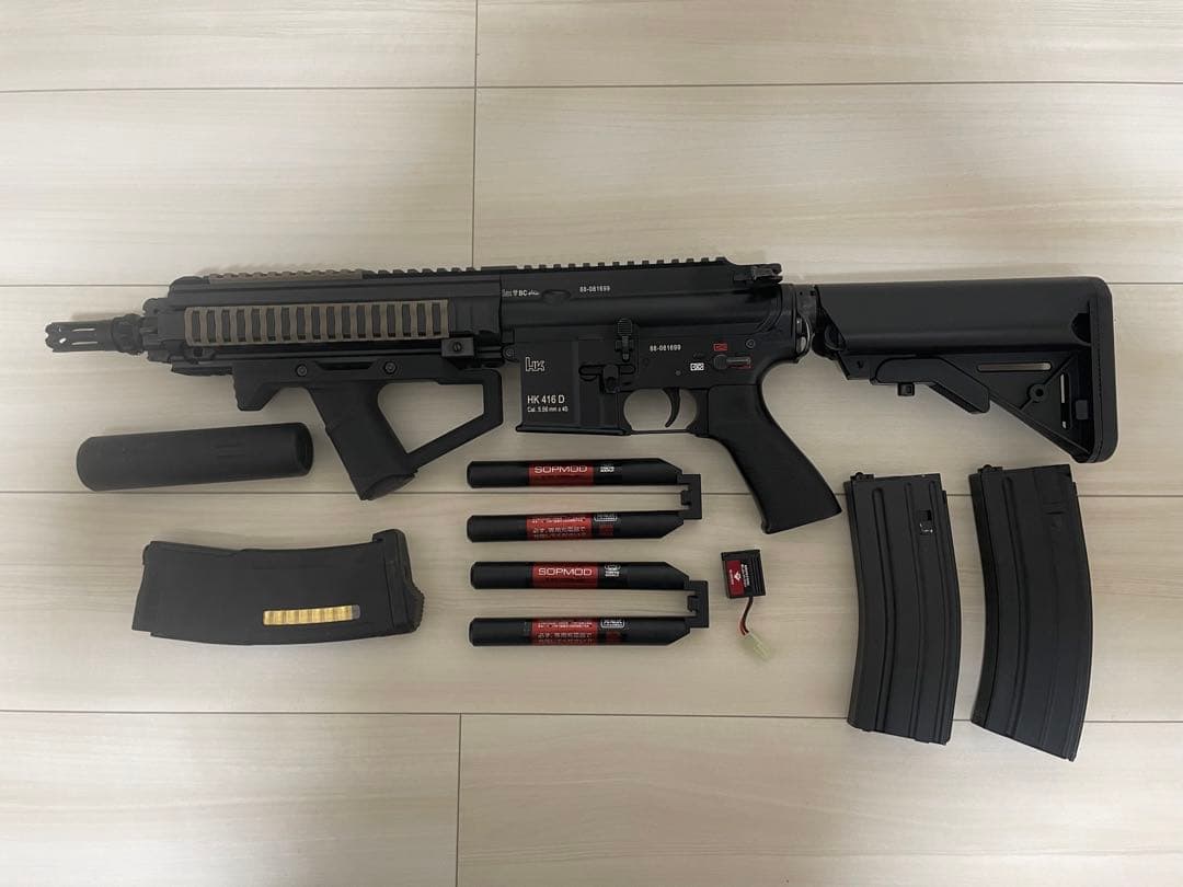 東京マルイ　HK416D DEVGRU 次世代電動ガン カスタム済み　付属品多数