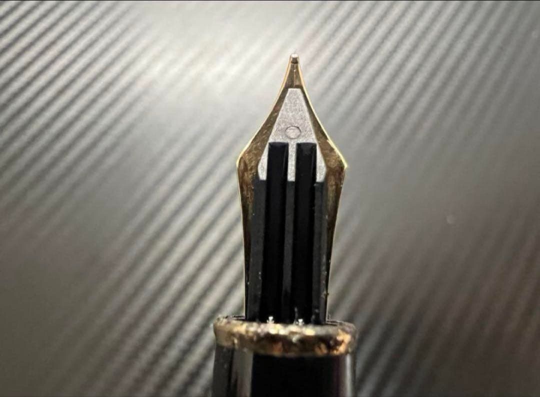 モンブラン 1980年代 144ブラック 全金 M 万年筆