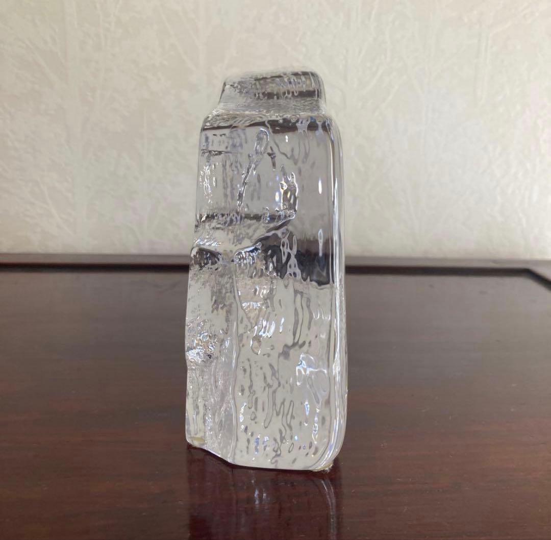 北欧 KOSTA BODA コスタボダ クリスタルガラス 船の彫刻