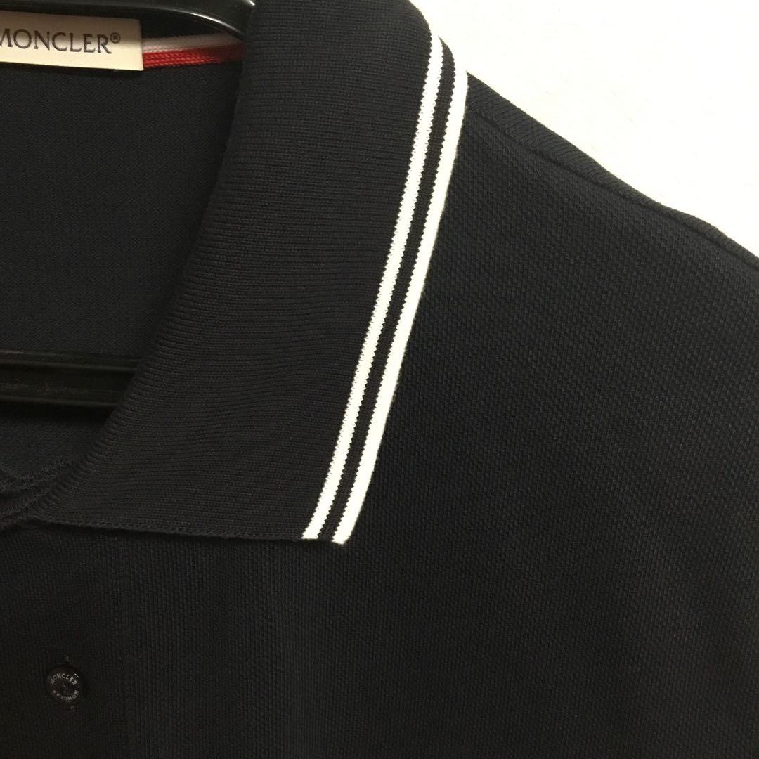 ✨極美✨ MONCLER モンクレール ポロシャツ ブラック レディースS