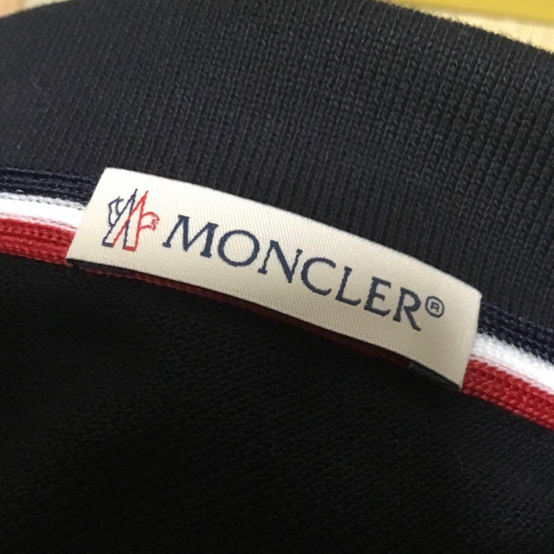 ✨極美✨ MONCLER モンクレール ポロシャツ ブラック レディースS