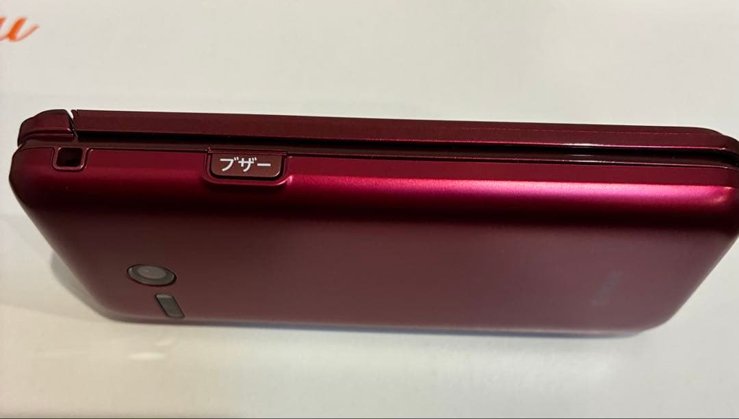 かんたんケータイライト KYF43 ワインレッド 京セラ