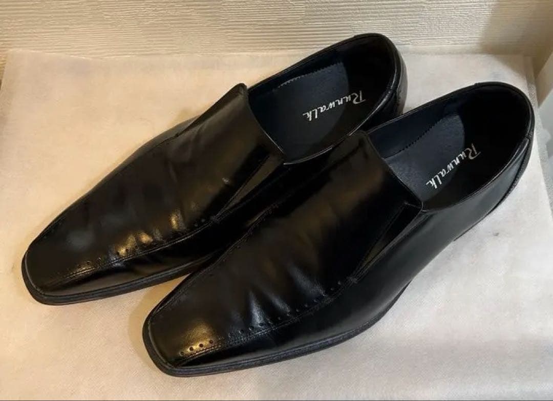 【値下げ❗️】アシックス・ランウォーク 革靴