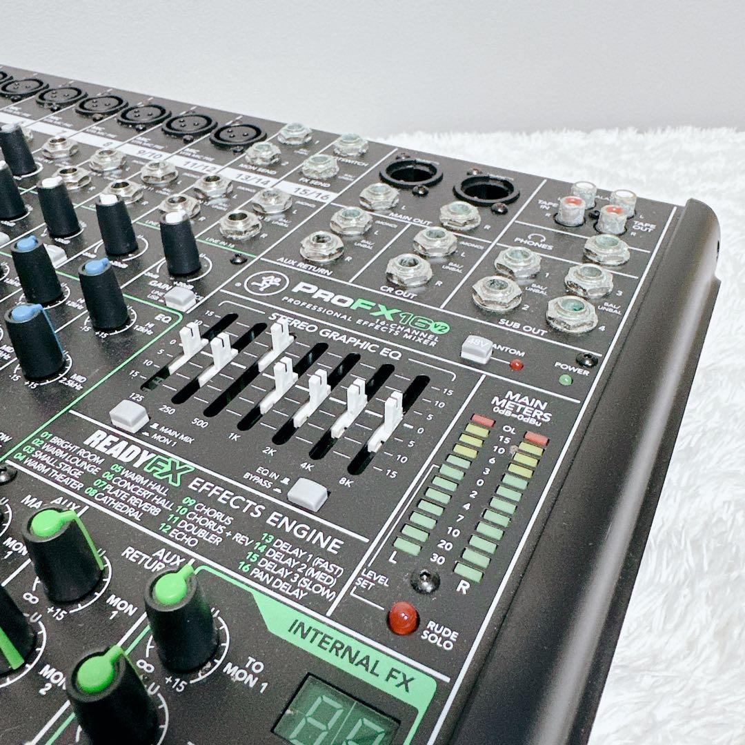 希少　MACKIE　マッキー　アナログミキサー　ProFX16v2　高品質