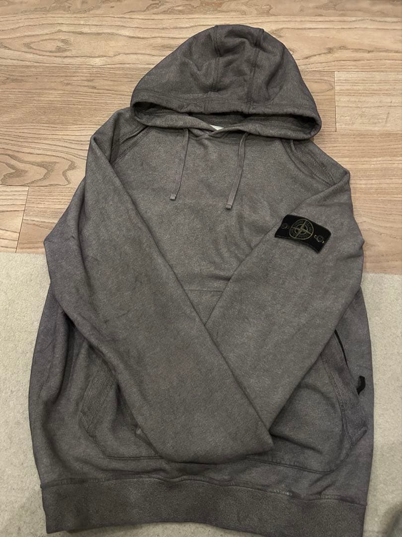 正規　stone  ストーンアイランドパーカー　　ダストカラーXXL
