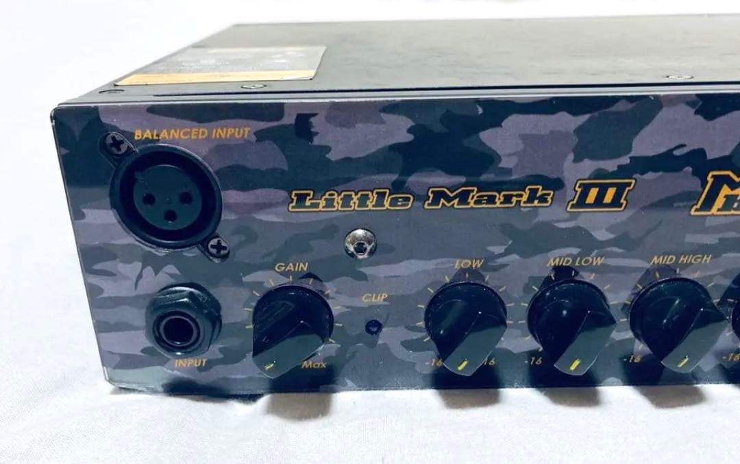 Mark Bass Little Mark III 限定迷彩カラー 生産終了