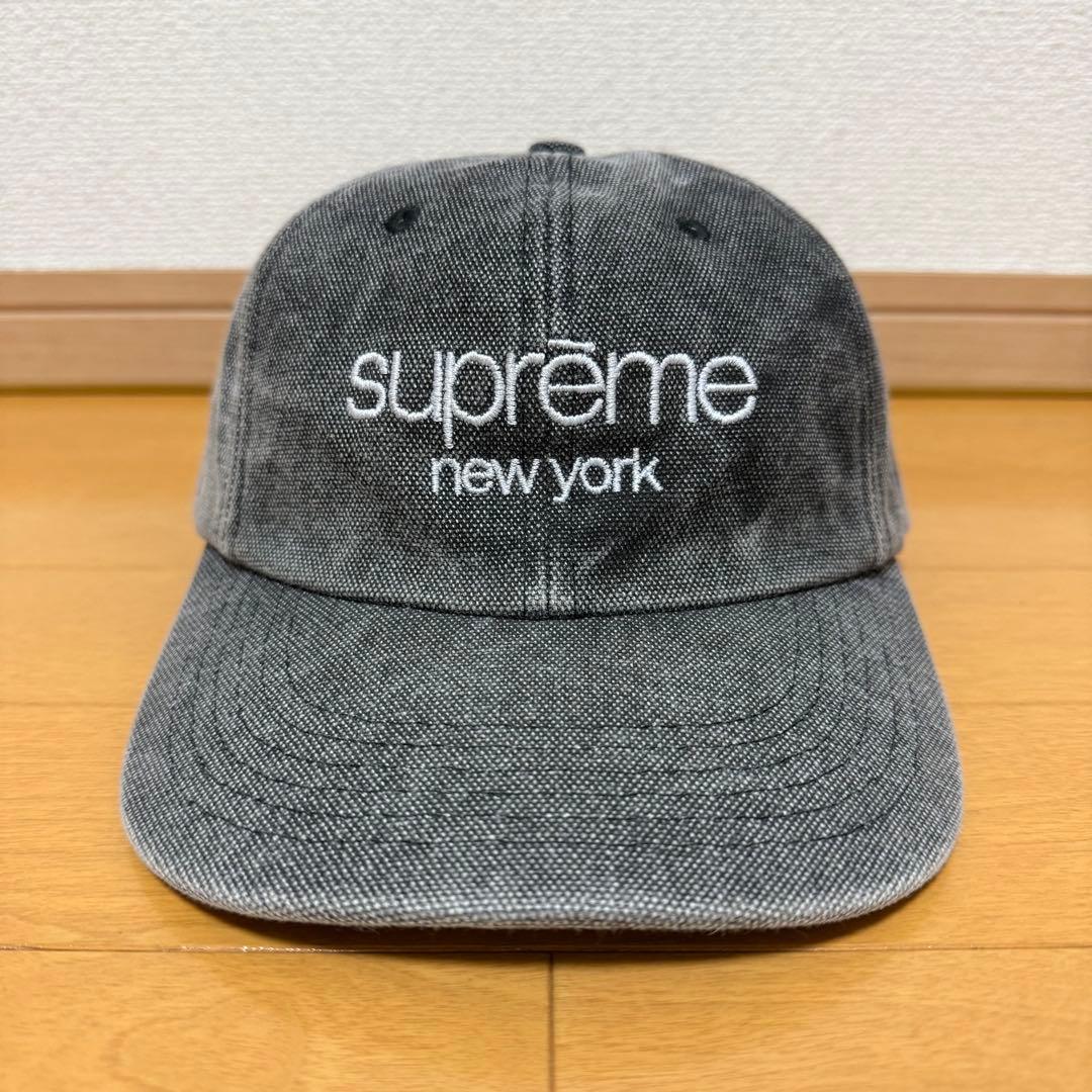 Supreme 2-Tone Canvas 6-Panel ブラック 20aw