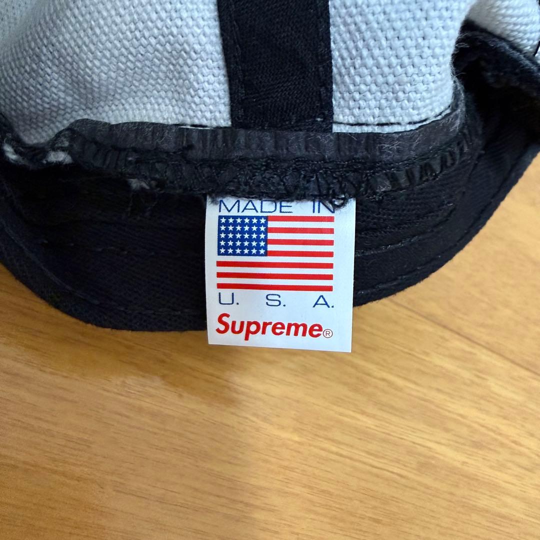 Supreme 2-Tone Canvas 6-Panel ブラック 20aw