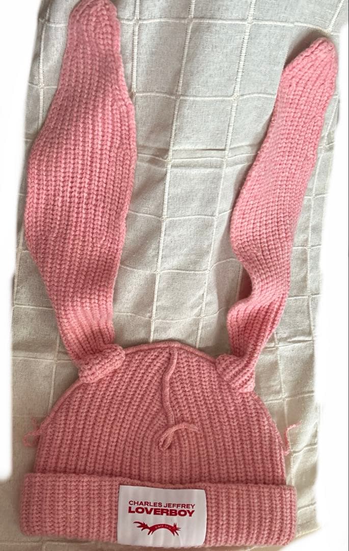 帽子 Charles Jeffrey LOVERBOY CHUNKY RABBIT