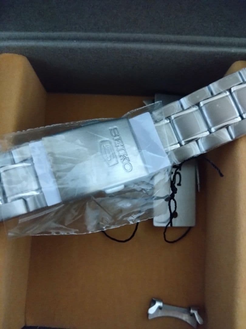 SEIKO5 自動巻き 腕時計 シルバー