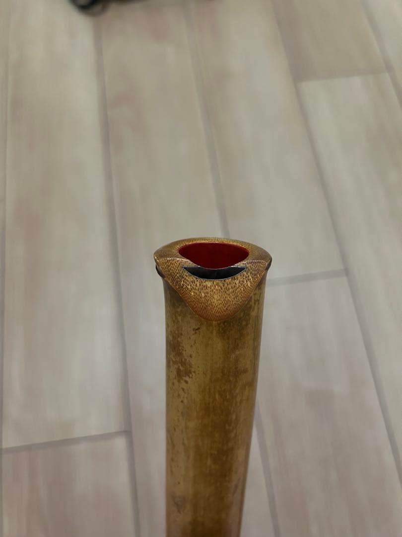 尺八　銀越銘　1尺9寸