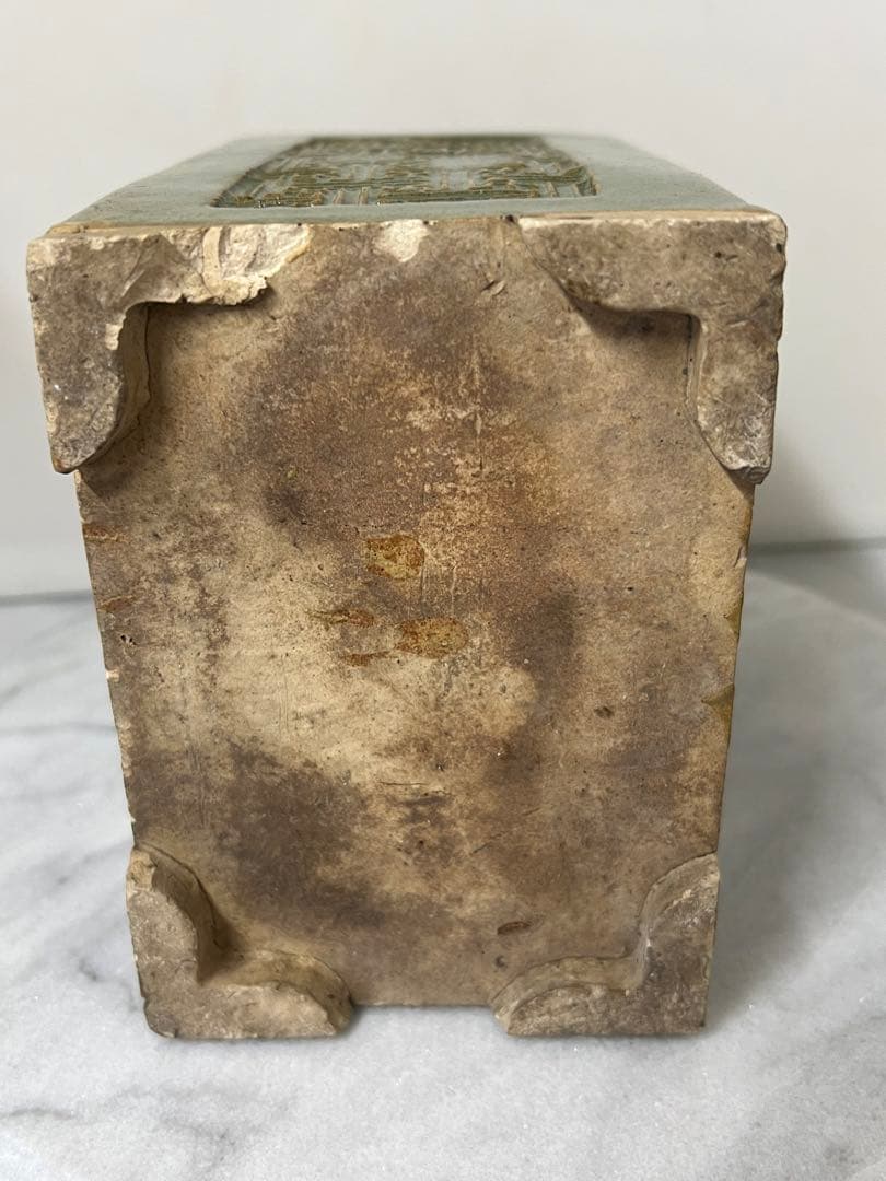 中国古美術　宋時代　緑釉壺　物入れ 倉庫整理品　W77-0