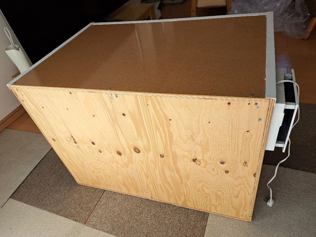 【たかりん】防音ゲージ　防音ハウス　ペット用　換気扇付き　犬　猫