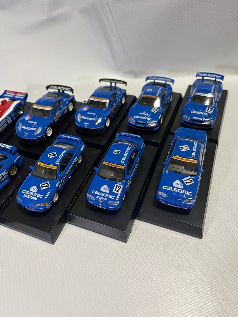 京商　サークルKサンクス　Calsonic ミニカーシリーズ　全10台　1/64