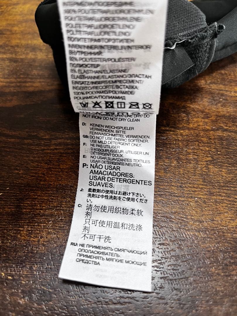 Y-3 ワイスリー　メンズ手袋　グローブ IP2533 Lサイズ　黒